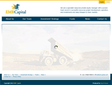 Tablet Screenshot of emrcapital.com